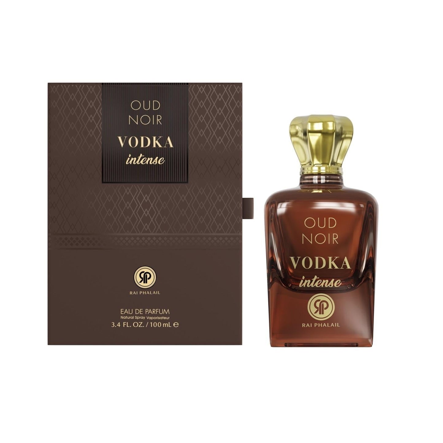 Rai Phalail Oud Noir Vodka Intense 3.4oz Unisex EDP Spray by Rai Phalail