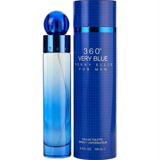 Perry Ellis 360 Very Blue 3.4oz Men EDT Spray by Perry Ellis