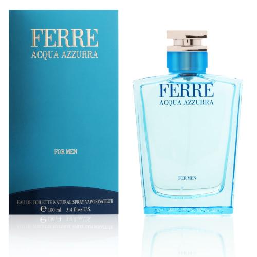 Gianfranco Ferre Acqua Azzurra 3.4oz Men EDT Spray by Gianfranco Ferre