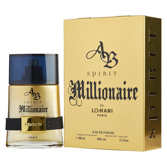 Lomani AB Spirit Millionaire 3.3oz Men EDP Spray by Lomani