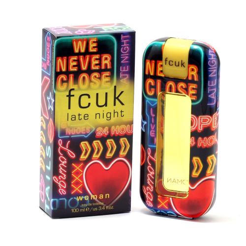 Fcuk Late Night 3.4oz Women EDT Spray by French Connection