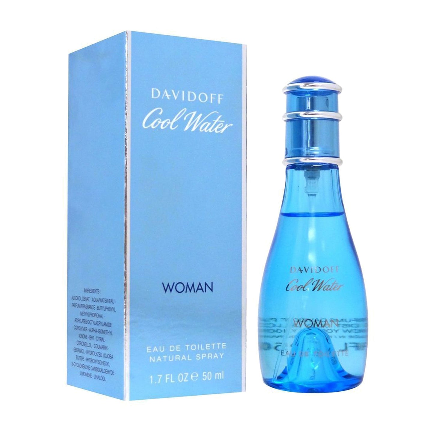 Cool Water 1.7oz Women EDT Spray by Davidoff