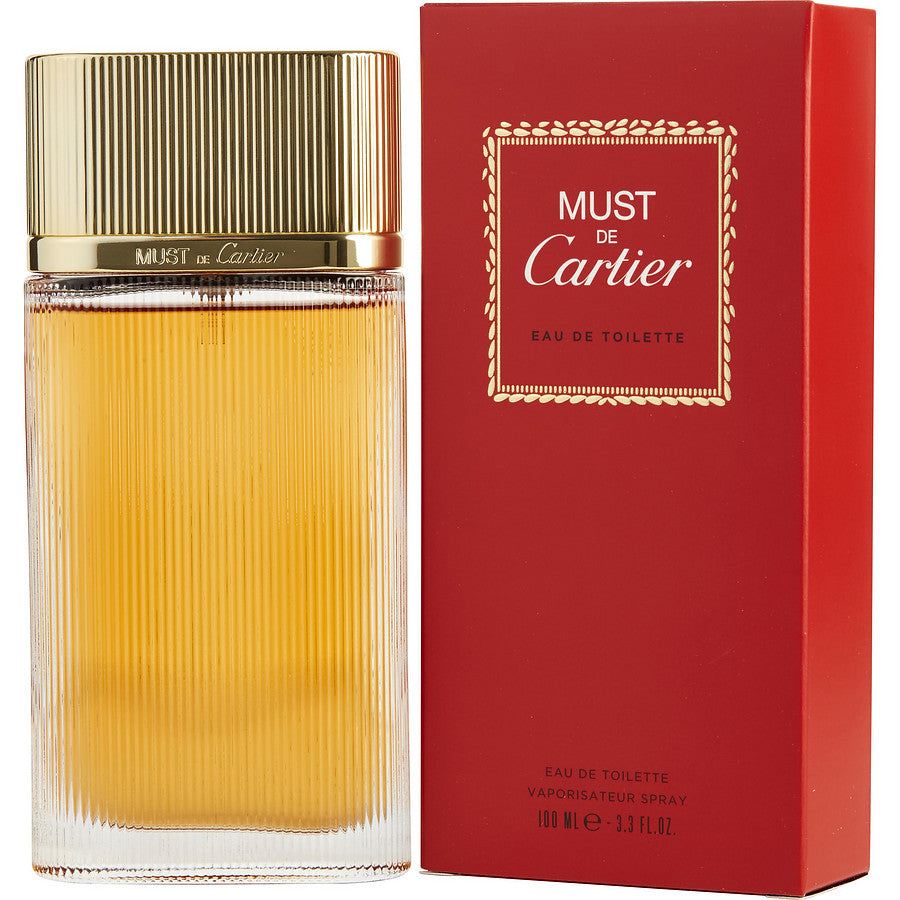 Cartier Must Cartier 3.3oz Women EDT Spray by Cartier