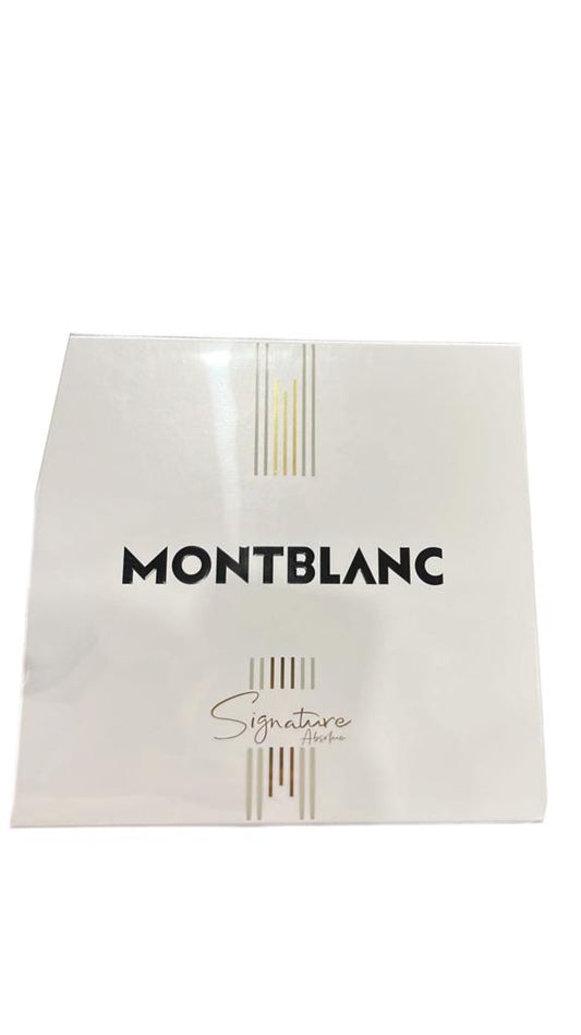 Mont Blanc Signature Absolue 3-Piece Set 3.0oz Women EDP Spray by Mont Blanc