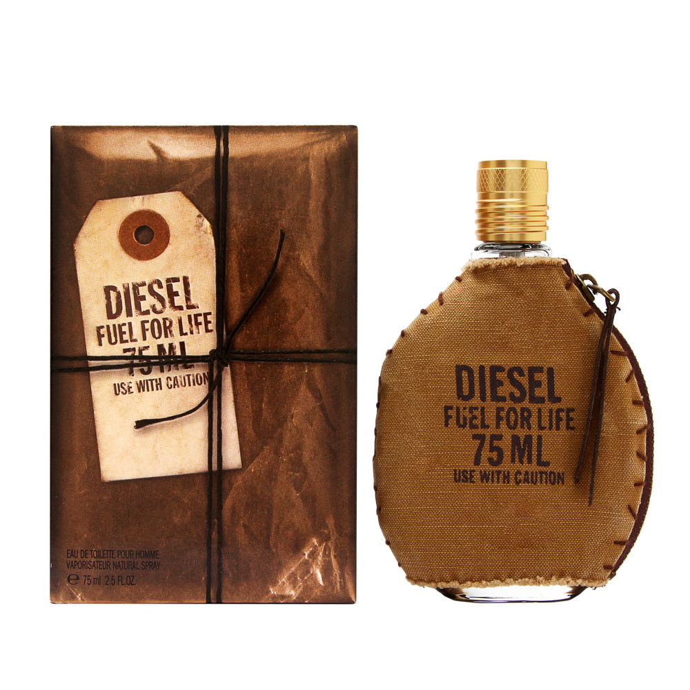 Diesel Fuel Life 2.5oz Men EDT Spray by Diesel