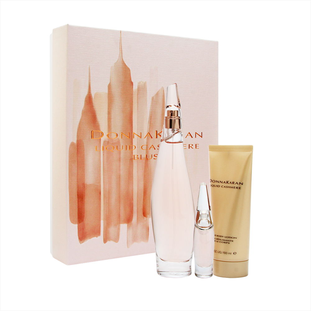 DKNY Cashmere Blush 3-Piece Set 3.4oz Women EDP Spray by Donna Karan