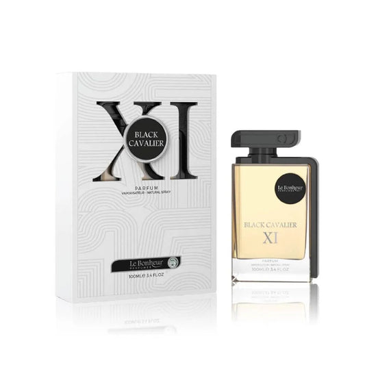 Le Bonheur Black Cavalier Xi 3.4oz Men EDP Spray by Le Bonheur