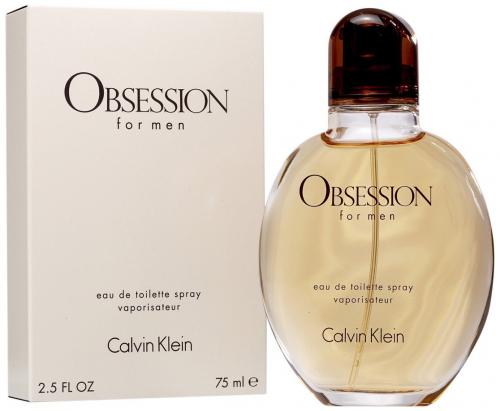 Calvin Klein Obsession 2.5oz Men EDT Spray by Calvin Klein
