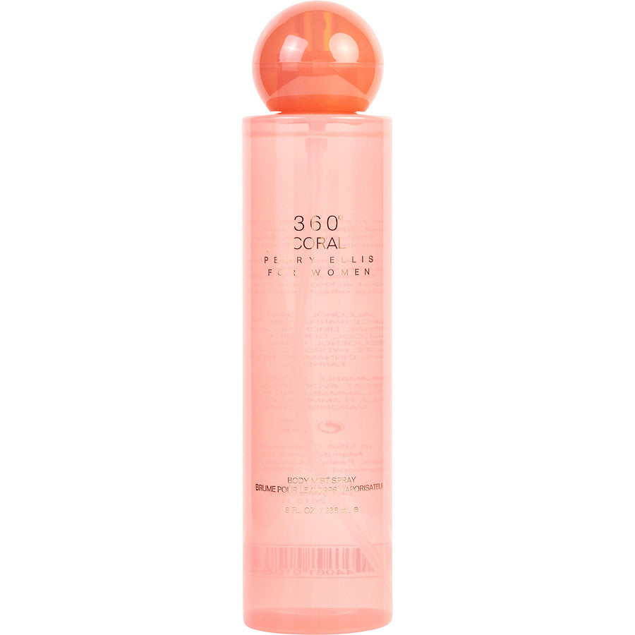 Perry Ellis 360 Coral 8.0oz Women Body Mist Spray by Perry Ellis