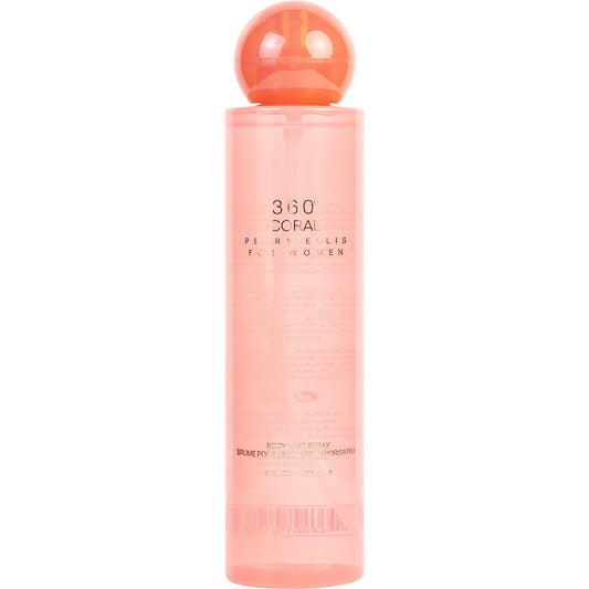 Perry Ellis 360 Coral 8.0oz Women Body Mist Spray by Perry Ellis