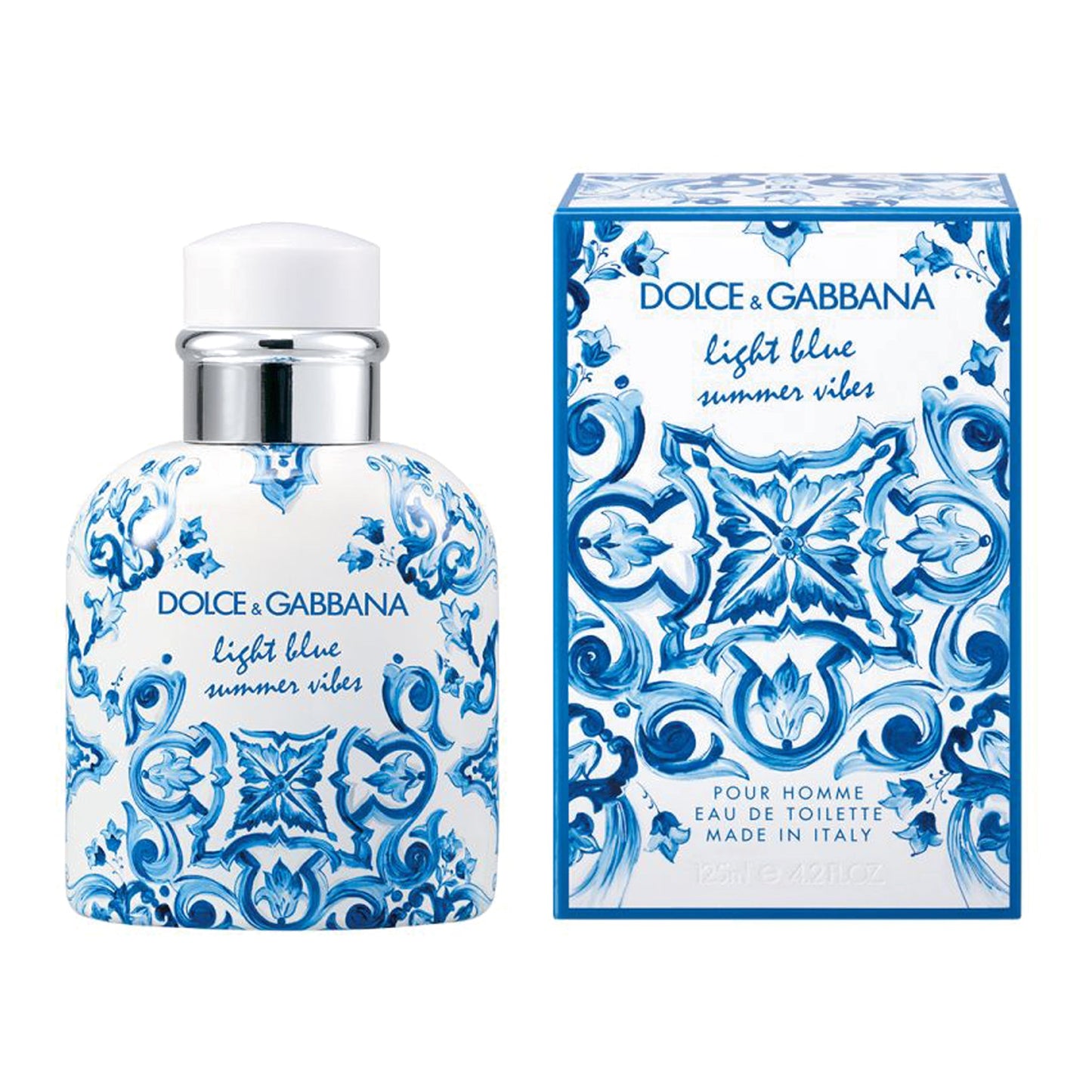 Dolce & Gabbana Light Blue Summer Vibes 4.2oz Men Spray EDT by Dolce & Gabbana