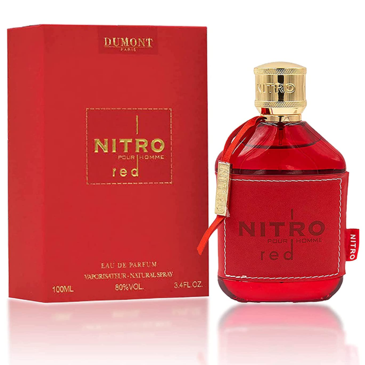 Dumont Nitro Red 3.4oz Men EDP Spray by Dumont