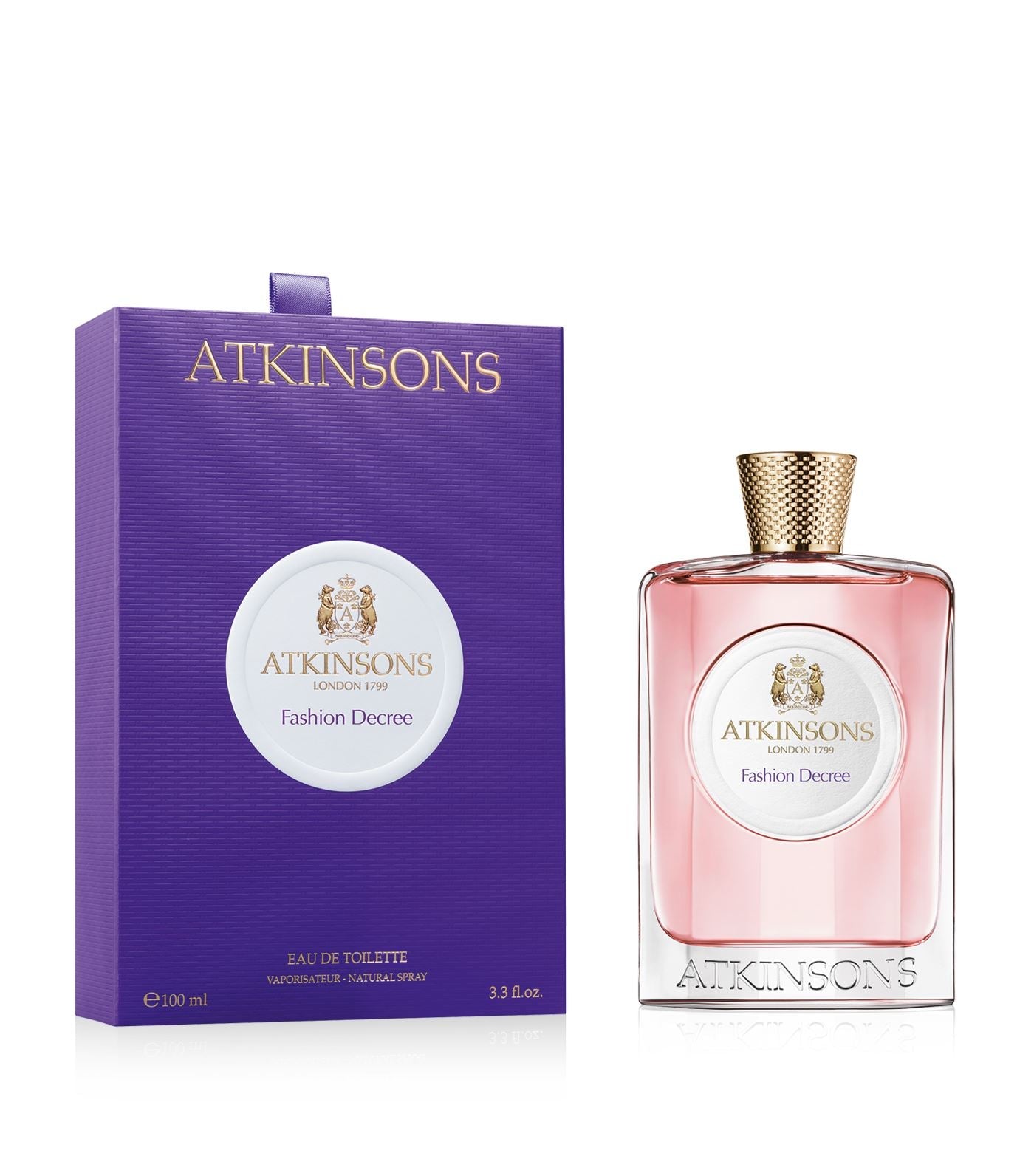Atkinson Fashion Decree 3.3oz Women EDT Spray by Atkinsons