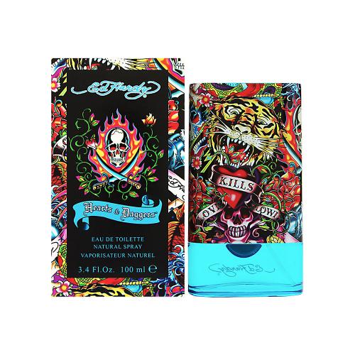 Ed Hardy Hearts Dagers 3.4oz Men EDT Spray by Christian Audigier