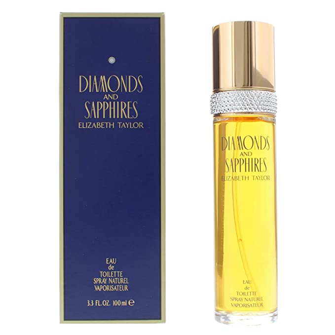 Elizabeth Taylor Diamonds Saphires 3.3oz Women EDT Spray by Elizabeth Taylor