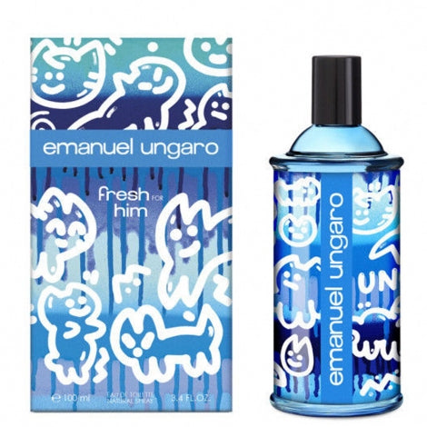 Ungaro Fresh 3.4oz Men EDT Spray by Emanuel Ungaro