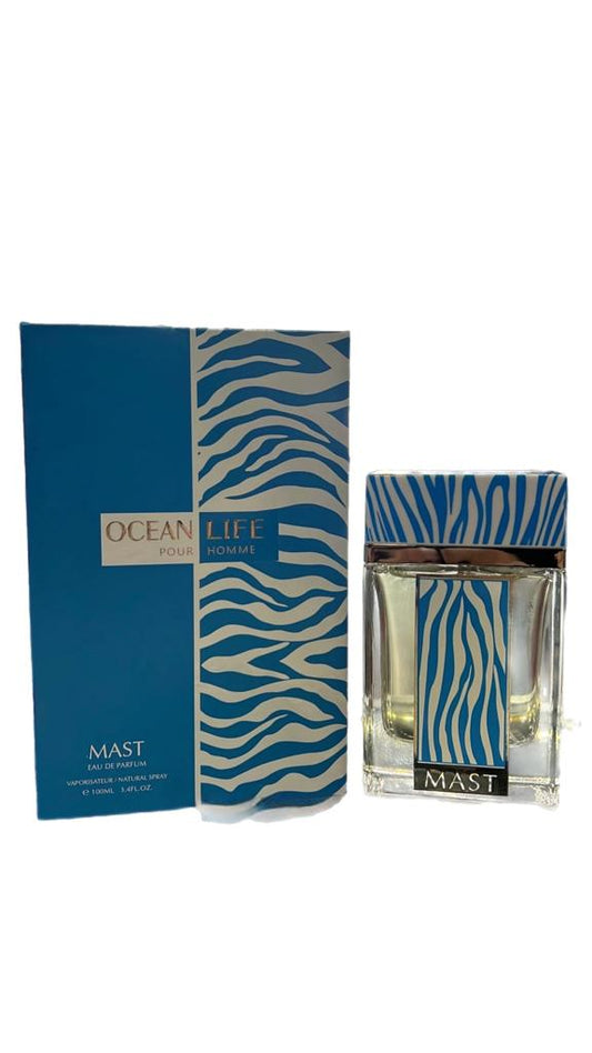 Mast Perfume Ocean Life 3.4oz Men EDP Spray by Mast Perfume