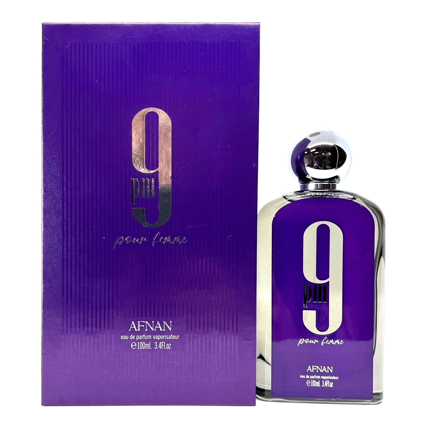 Afnan 9PM Purple 3.4oz Women EDP Spray by Afnan