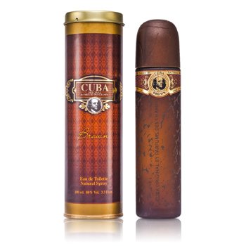 Cuba Brown 3.3oz Men EDT Spray by Cuba