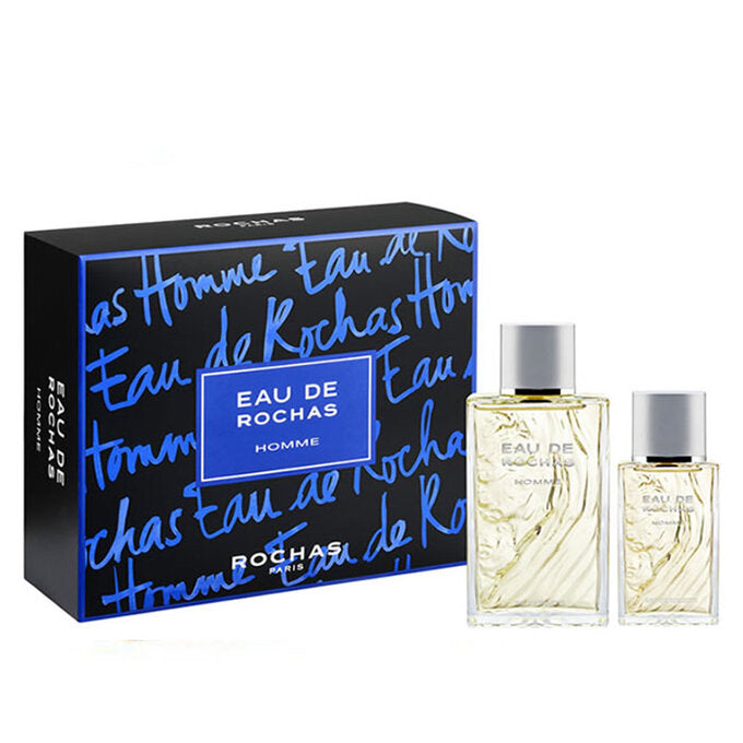 Rochas Eau 2-Piece Set 3.4oz Men EDT Spray by Rochas