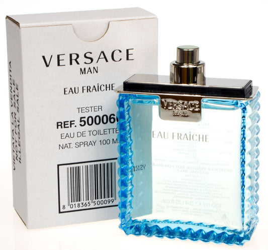 Versace Man Fraiche 3.4oz Men EDT Spray Tester by Versace
