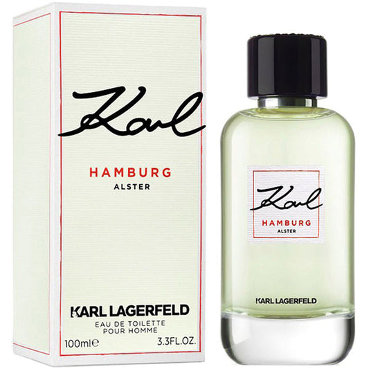 Karl Lagerfeld Hamburg Alster 3.3oz Men EDT Spray by Karl Lagerfeld
