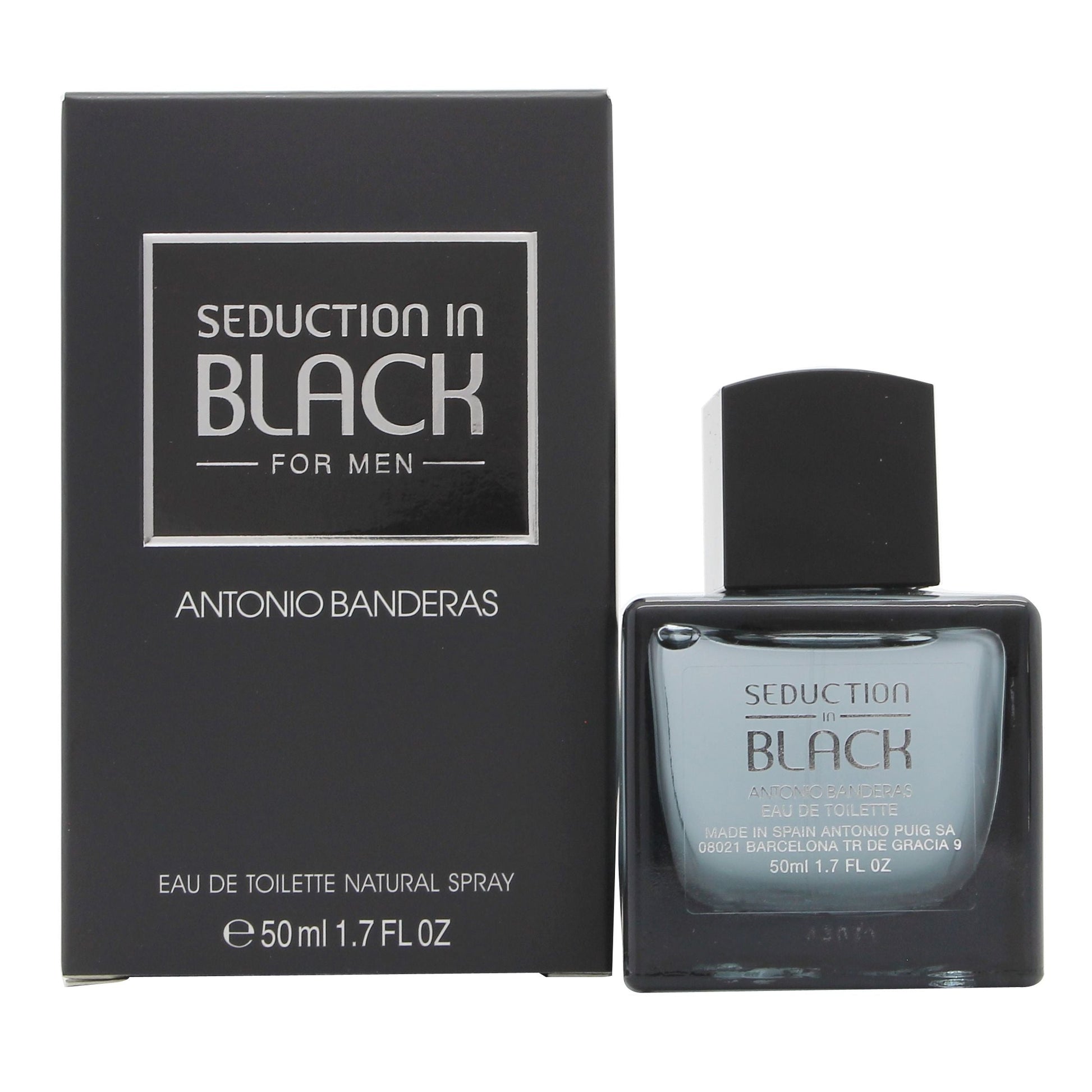 Antonio Banderas Seduction Black 1.7oz Men EDT Spray by Antonio Banderas
