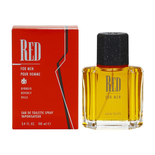 Giorgio Beverly Hill Red 3.4oz Men EDT Spray by Giorgio Beverly Hills
