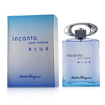 Salvatore Ferragamo Incanto Blue 3.4oz Men EDT Spray by Salvatore Ferragamo