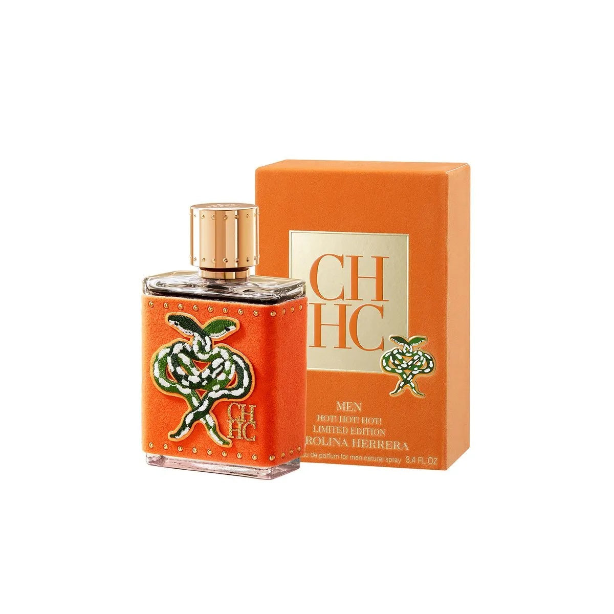 Carolina Herrera Chch Hot Hot 3.4oz Men EDP Spray by Carolina Herrera