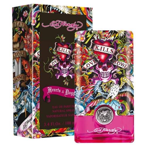 Ed Hardy Hearts Dagers 3.4oz Women EDP Spray by Christian Audigier