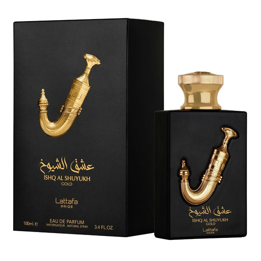 Lattafa Ishq Al Shuyukh Gold 3.4oz Unisex EDP Spray by Lattafa