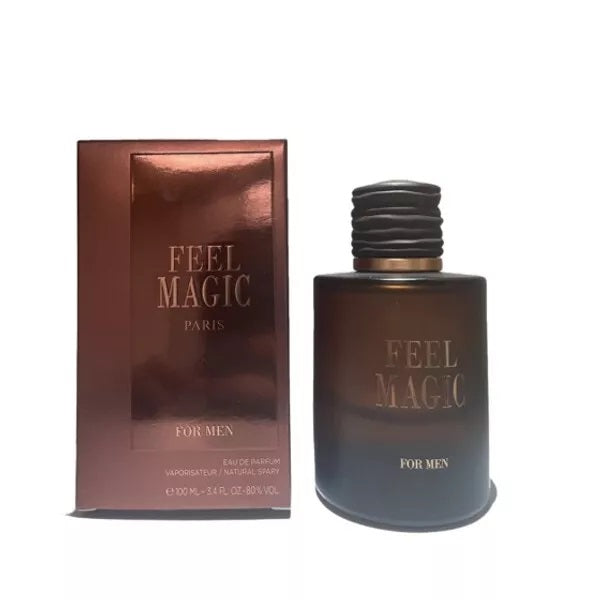 Feel Magic 3.4oz Men EDP Spray by Elysees Fashion