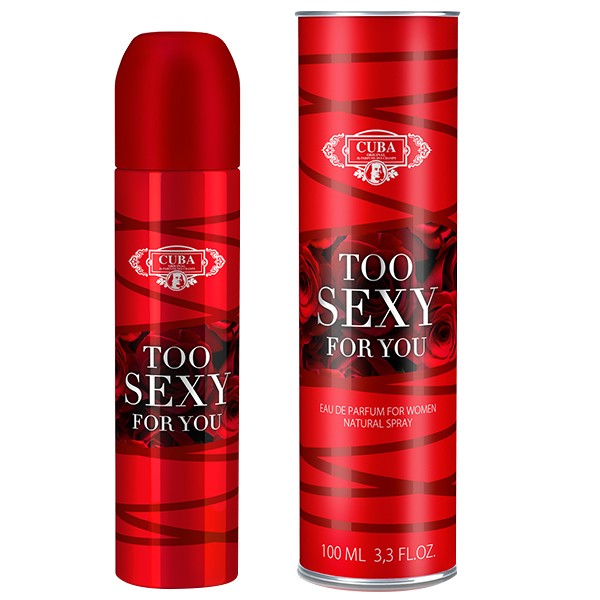 Cuba Too Sexy 3.3oz Women EDP Spray by Cuba