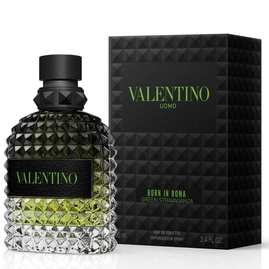 Valentino Born Green 3.4oz Men EDT Spray by Valentino