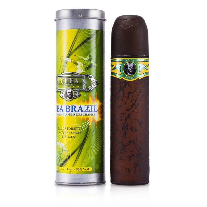 Cuba Brasil 3.4oz Men EDT Spray by Cuba
