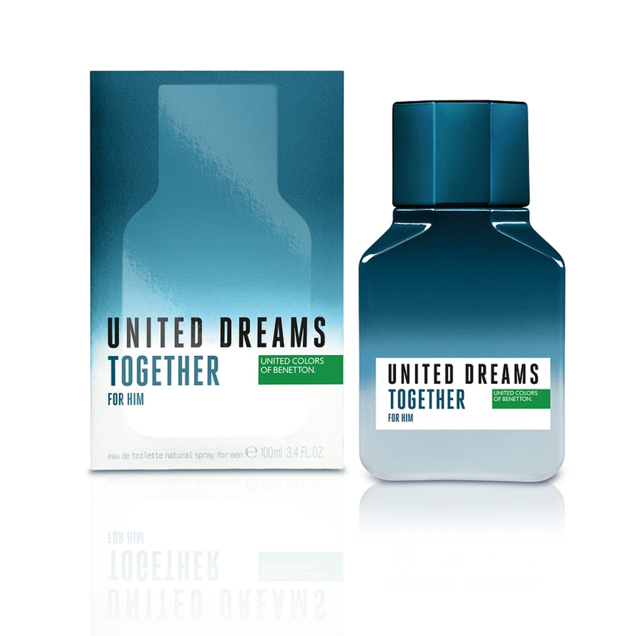 Benetton Dreams Together 3.4oz Men EDT by Benetton