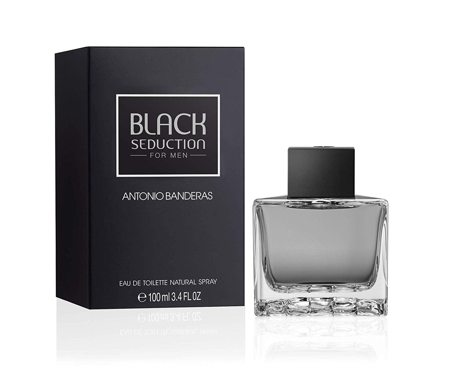 Antonio Banderas Seduction Black 3.4oz Men EDT Spray by Antonio Banderas