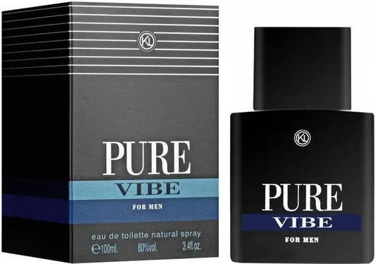 Karen Low Pure Vibe 3.4oz Men EDT Spray by Karen Low