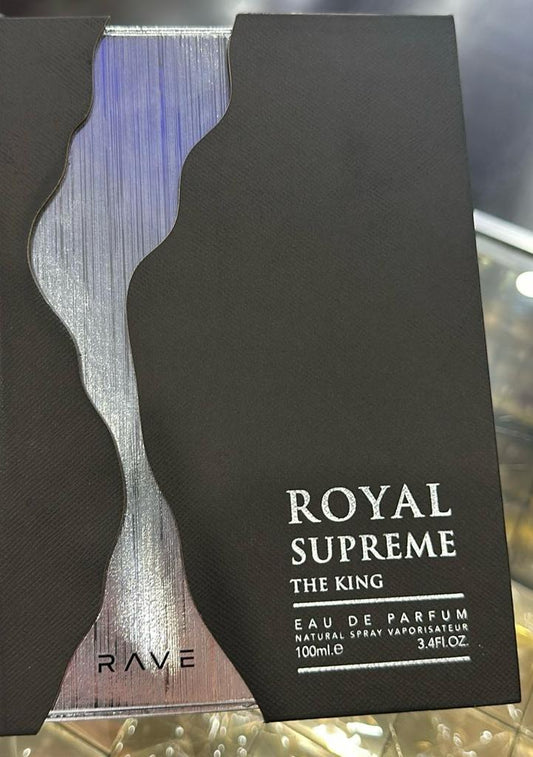 Lattafa Royal Supreme The King 3.4oz Unisex EDP Spray by Lattafa