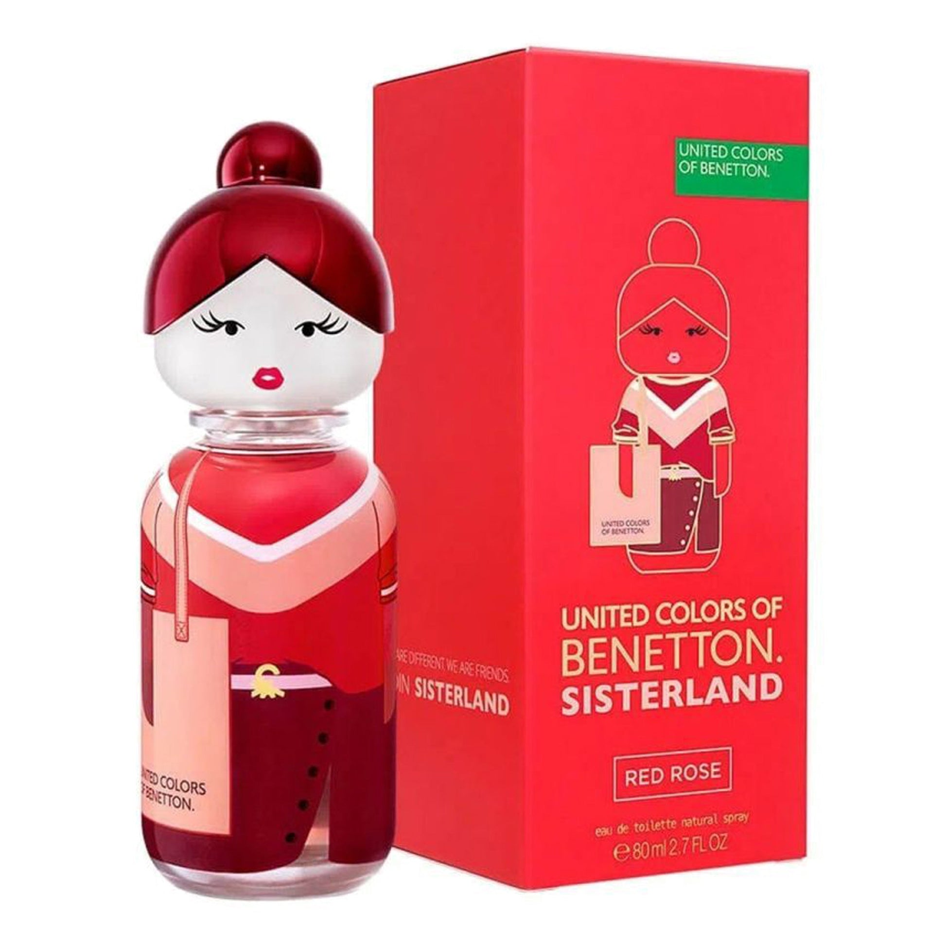 Benetton Sis Red Rose 2.7oz Women EDT by Benetton