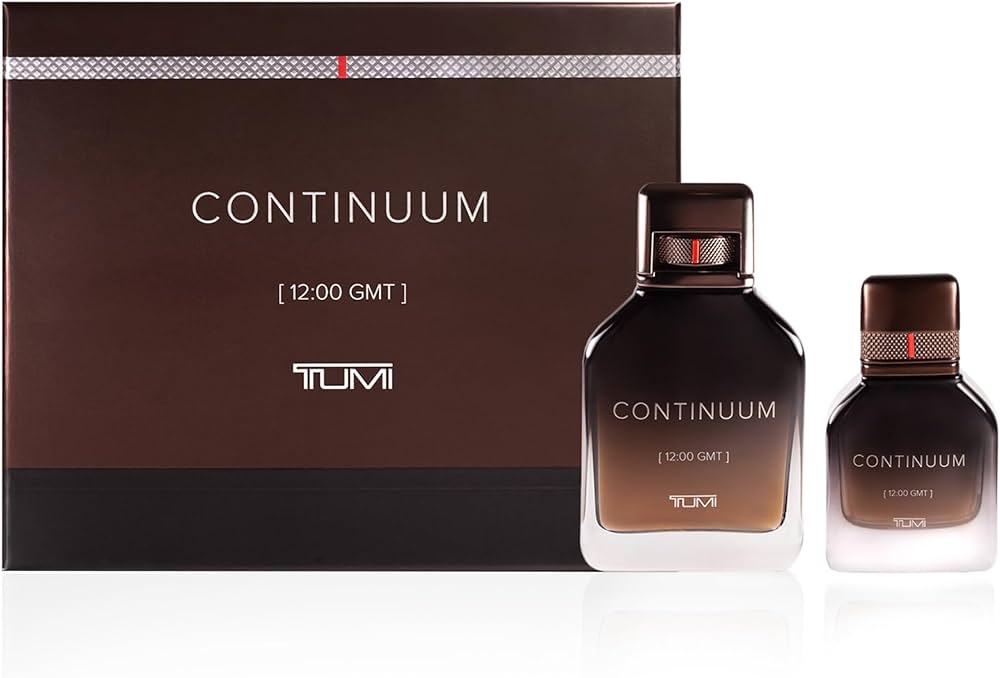 Tumi Continuum 2-Piece Set 3.4oz Men EDP Spray by Tumi