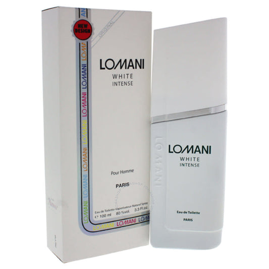 Lomani White Intense 3.3oz Men EDT by Lomani