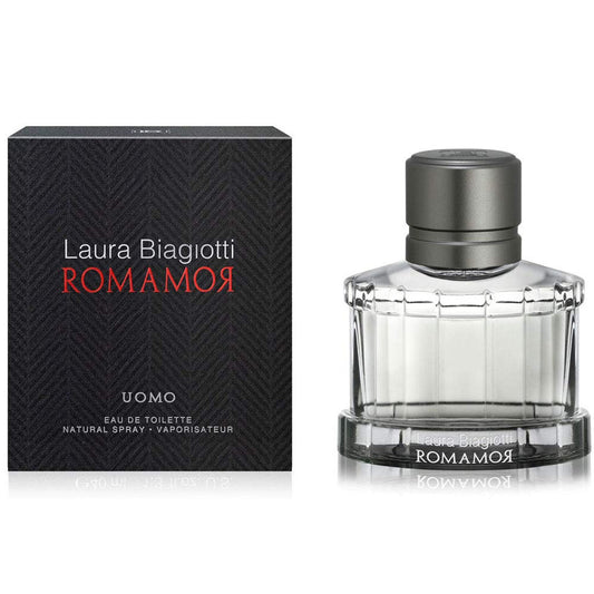 Loura Biagiotti Romamor Uomo 2.5oz Men EDT Spray by Loura Biagiotti