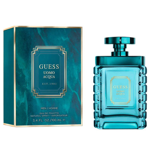 Guess Uomo Acqua 3.4oz Men EDT Spray by Guess