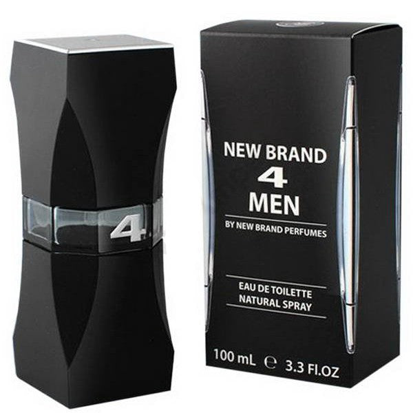 New Brand 4Men 3.3oz Men EDT Spray by New Brand