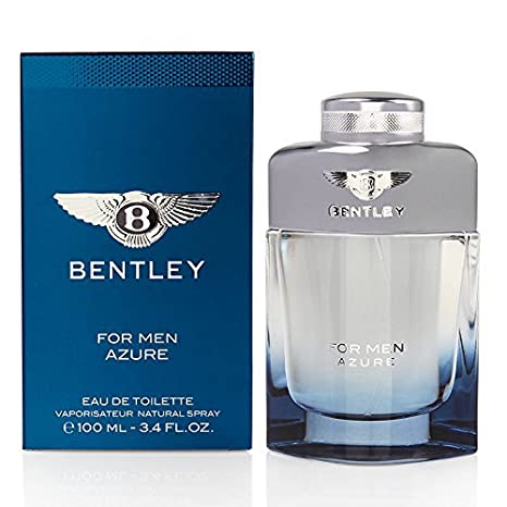 Bentley Azure 3.4oz Men EDT Spray by Bentley