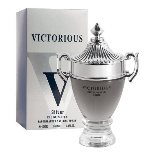 Tiverton Victorious Silver 3.4oz Men EDP Spray by Tiverton
