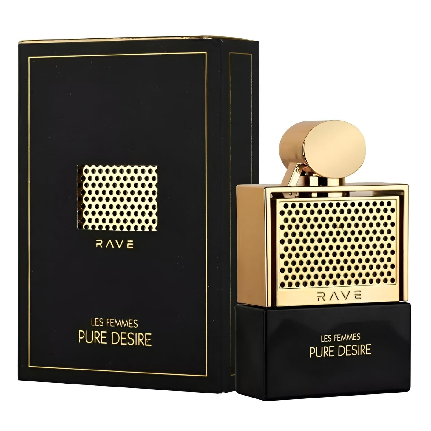 Lattafa Rave Pure Desire Gold 3.4oz Women EDP Spray by Lattafa