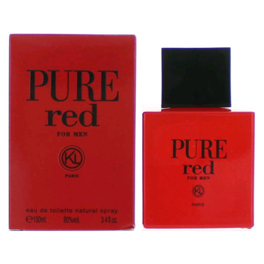 Karen Low Pure Red 3.4oz Men EDT Spray by Karen Low